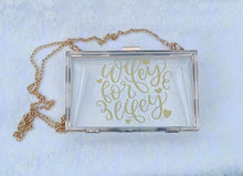 Load image into Gallery viewer, Wifey for Lifey Clutch Bag: Personalized Bridal Evening Bag