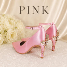 Load image into Gallery viewer, Colour Swatch Fabric Samples for Satin Shoes