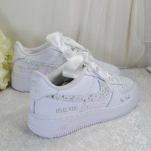 Load image into Gallery viewer, Personalised Wedding Air Force 1