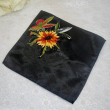 Load image into Gallery viewer, Embroidered Wildflower Mens Tie: Floral Wedding Necktie