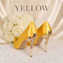 Load image into Gallery viewer, Colour Swatch Fabric Samples for Satin Shoes