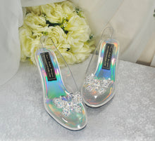 Load image into Gallery viewer, Cinderella Glass Slippers: Princess Costume Shoes