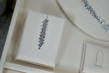 Load image into Gallery viewer, Bridal Jewellery Set: Teardrop Cubic Zirconia Necklace and Earrings