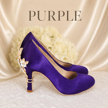 Load image into Gallery viewer, Colour Swatch Fabric Samples for Satin Shoes