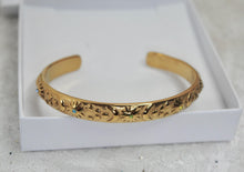 Load image into Gallery viewer, Celestial Bangle - Silver or Gold Moon And Stars Bridal Bracelet