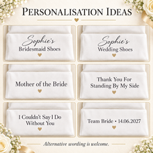 Load image into Gallery viewer, Personalised Bridesmaid Shoe Bag or Gift Box – Bridal Party Gift