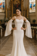 Load image into Gallery viewer, Detachable Bridal Sleeves - Custom Colours