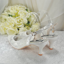 Load image into Gallery viewer, Lace Sling Backs