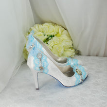 Load image into Gallery viewer, Alice in Wonderland Lace Heels