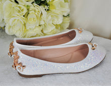 Load image into Gallery viewer, Cherry Blossom Ballet Flats | Wide Fit Available