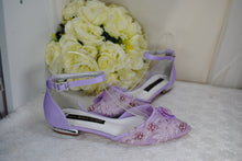 Load image into Gallery viewer, Lilac Butterfly Ballet Flats