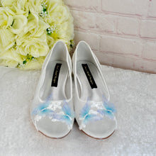 Load image into Gallery viewer, Blue Butterfly Flats