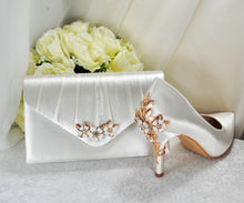 Load image into Gallery viewer, Cherry Blossom Satin Clutch Bag | Over 25 Colours