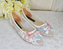 Load image into Gallery viewer, Butterfly Ballet Flats