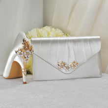 Load image into Gallery viewer, Cherry Blossom Satin Clutch Bag | Over 25 Colours