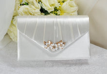 Load image into Gallery viewer, Cherry Blossom Satin Clutch Bag | Over 25 Colours