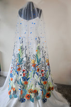 Load image into Gallery viewer, Embroidered Floral Wedding Veil