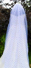 Load image into Gallery viewer, Rainbow Polka Dot Veil | 1 or 2 Tier