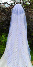 Load image into Gallery viewer, Rainbow Polka Dot Veil | 1 or 2 Tier