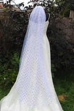 Load image into Gallery viewer, Rainbow Polka Dot Veil | 1 or 2 Tier