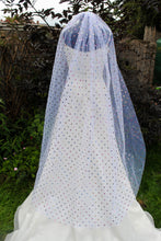 Load image into Gallery viewer, Rainbow Polka Dot Veil | 1 or 2 Tier