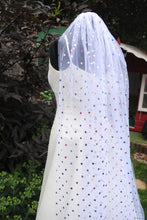 Load image into Gallery viewer, Rainbow Polka Dot Veil | 1 or 2 Tier