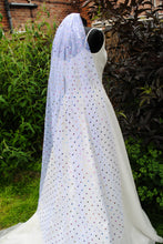 Load image into Gallery viewer, Rainbow Polka Dot Veil | 1 or 2 Tier