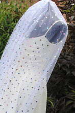 Load image into Gallery viewer, Rainbow Polka Dot Veil | 1 or 2 Tier
