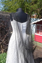 Load image into Gallery viewer, Celestial Wedding Cape | Black or Ivory, 200 - 400cm