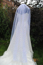 Load image into Gallery viewer, Rainbow Polka Dot Veil | 1 or 2 Tier