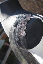 Load image into Gallery viewer, Celestial Wedding Cape | Black or Ivory, 200 - 400cm