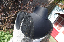 Load image into Gallery viewer, Celestial Wedding Cape | Black or Ivory, 200 - 400cm