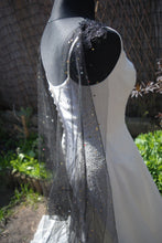 Load image into Gallery viewer, Celestial Wedding Cape | Black or Ivory, 200 - 400cm