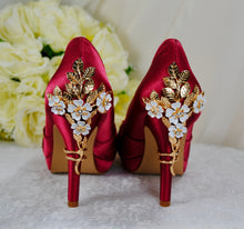 Load image into Gallery viewer, Satin Round Toe with 'Cherry Blossom' | Other Colours