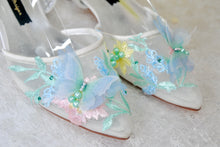 Load image into Gallery viewer, Butterfly Flat Bridal Shoes