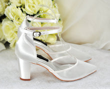 Load image into Gallery viewer, Mesh Block Heel