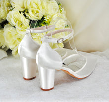 Load image into Gallery viewer, Mesh Block Heel