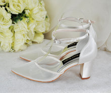 Load image into Gallery viewer, Mesh Block Heel