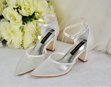 Load image into Gallery viewer, Mesh Block Heel