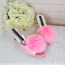 Load image into Gallery viewer, Barbie - Pink PomPom Heels