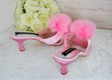 Load image into Gallery viewer, Barbie - Pink PomPom Heels