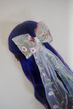 Load image into Gallery viewer, Meadow Flower Tulle Bridal Bow