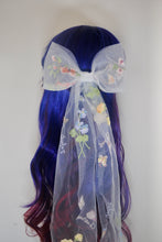 Load image into Gallery viewer, Botanical Tulle Bridal Bow