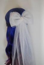 Load image into Gallery viewer, Sparkle Tulle Bridal Bow | Ivory White Champagne