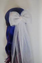 Load image into Gallery viewer, Sparkle Tulle Bridal Bow Dress Sleeves | Ivory White Champagne