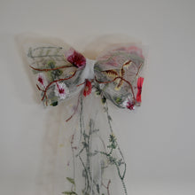 Load image into Gallery viewer, Meadow Flower Tulle Bridal Bow
