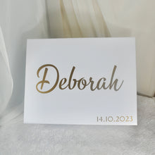 Load image into Gallery viewer, Luxury Personalised Gift Box