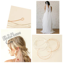 Load image into Gallery viewer, Convert your Cape to a Veil