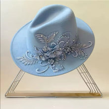Load image into Gallery viewer, Embroidered Floral Hat