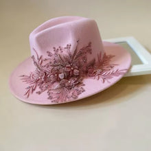 Load image into Gallery viewer, Embroidered Floral Hat